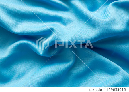 Blue sports clothing fabric football shirt jersey texture 129653016