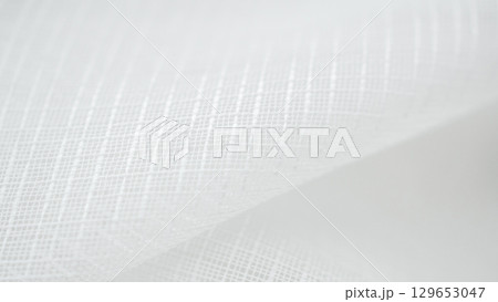 Abstract luxury white fabric texture background 129653047