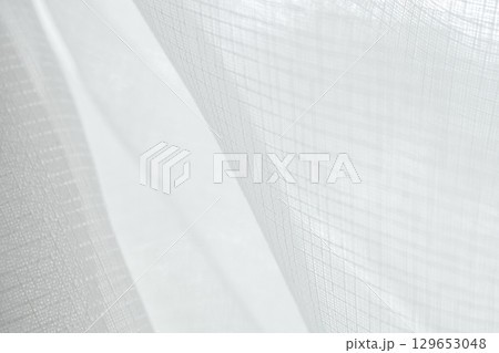 Abstract luxury white fabric texture background 129653048