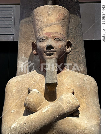 ギザ・大エジプト博物館 センウセレト3世像 ギザ・大エジプト博物館 センウセレト3世像 129654442