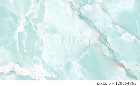 高級感のあるグリーンの大理石模様テクスチャー背景 高級感のあるグリーンの大理石模様テクスチャー背景 129654765