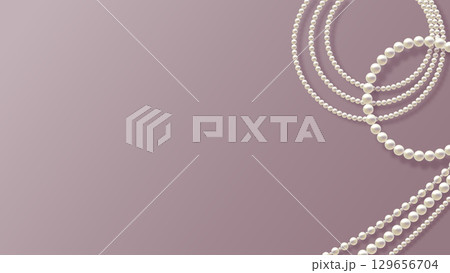 パールの背景 129656704