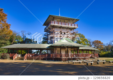 【川崎市】生田緑地の枡形山展望台 129656820