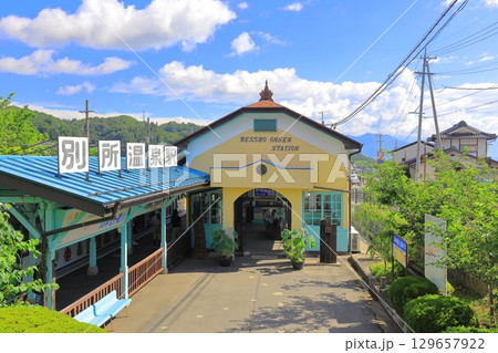 上田電鉄別所線　別所温泉駅 129657922