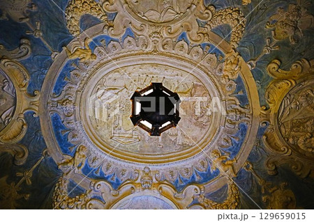 イタリア・ジェノヴァ、ニコロシオ・ロメリーニのエントランスホール 129659015