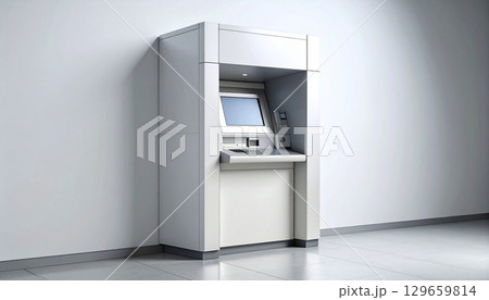 ATMとミニマルな空間 129659814