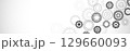 Website header or banner design with cogs and gear wheel mechanisms. 129660093