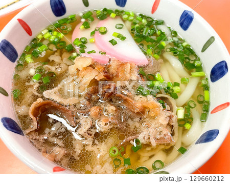 福岡博多名物・肉うどん 129660212