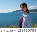 地域医療を担う女性研修医 129660755