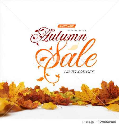 Autumn Sale Banner 129660906