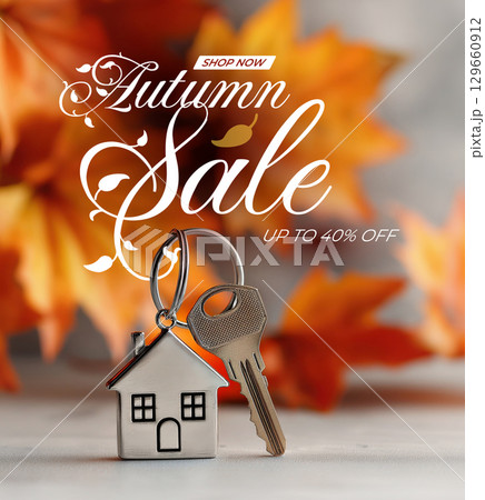 Autumn Real Estate Sale 129660912