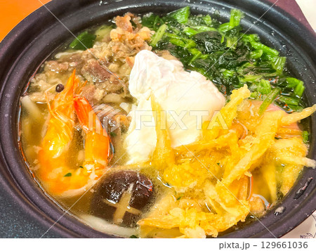 福岡名物・鍋焼きうどん 129661036