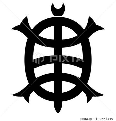 家紋です。光琳亀と言います。 家紋です。光琳亀と言います。 129661349