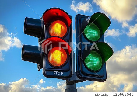 red stop sign 129663040