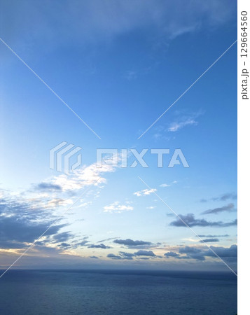 Beach waves footprints. High quality photo Beach waves footprints. High quality photo 129664560