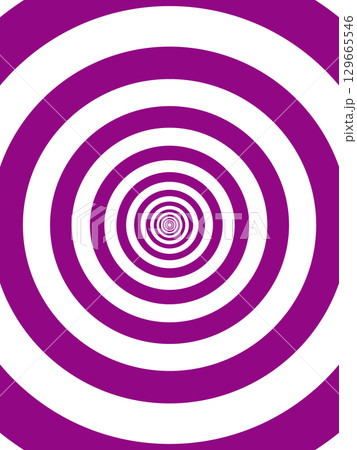 紫色の輪の連続の背景素材 129665546
