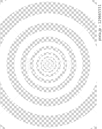 白の輪の連続の背景素材 129665551