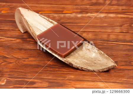 水ようかん　Japanese traditional summer sweet  129666300