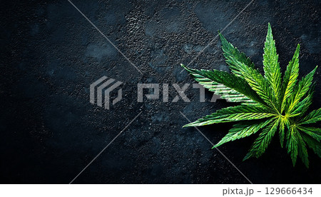 医療用大麻の植物 129666434