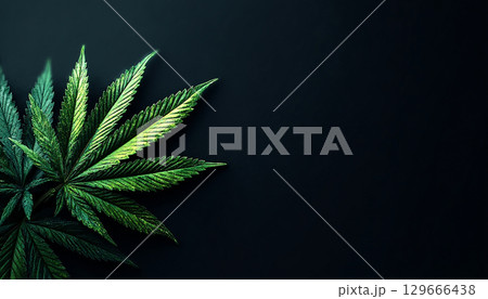 自然の薬草の葉 129666438