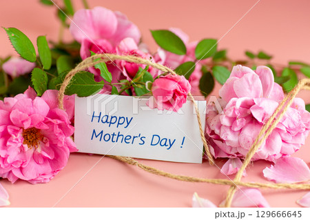 Spring card for congratulating mom with gratitude Spring card for congratulating mom with gratitude 129666645