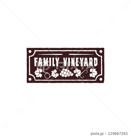 Family Vineyard Logo 129667263