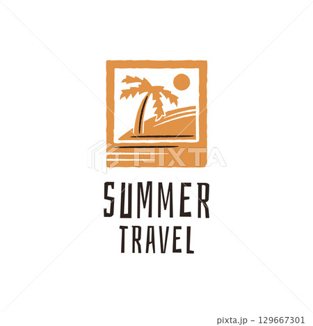 Summer Travel Logo 129667301