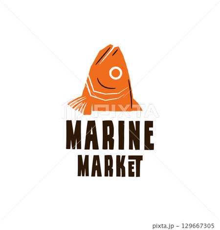Marine Market Logo 129667305