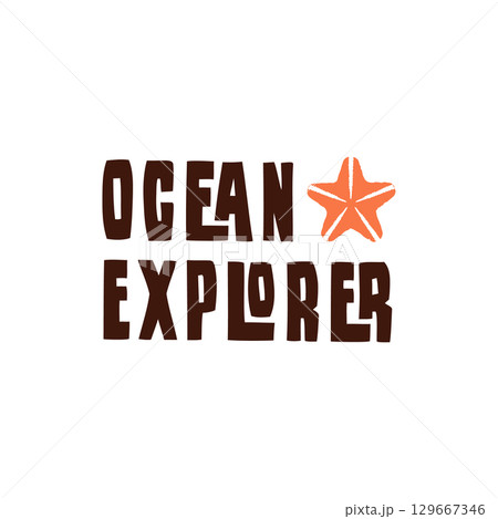Ocean Explorer Logo 129667346
