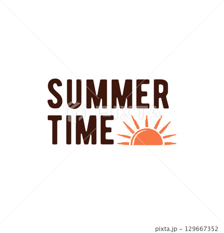Summer Time Logo 129667352