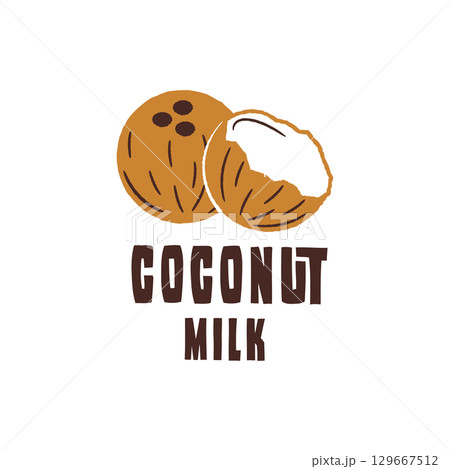 Coconut Milk Logo 129667512