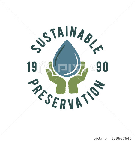 Sustainable Preservation Logo 129667640