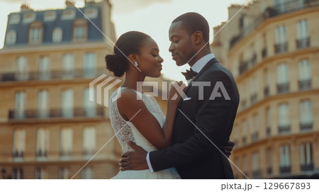 paris bride share moment wedding day 129667893