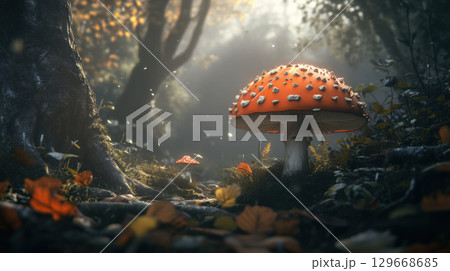 muscaria mushroom amanita general solo 129668685