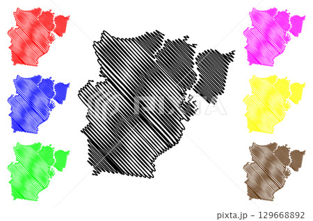 City of Devonport (Commonwealth of Australia, Tasmania, lutruwita) map vector illustration, scribble sketch Devonport City Council map City of Devonport (Commonwealth of Australia, Tasmania, lutruwita) map vector illustration, scribble sketch Devonport City Council map 129668892