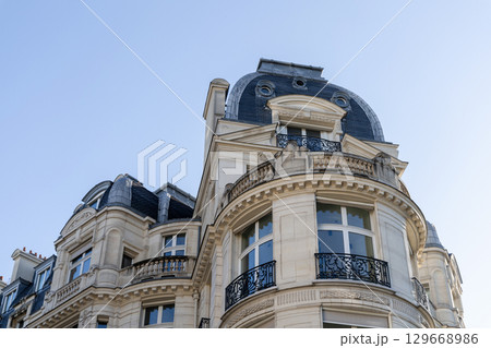 Explore the Elegant and Stunning Rooftop Architecture Found Throughout the City of Paris 129668986