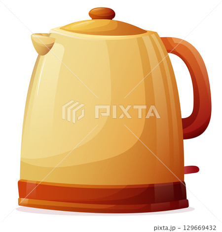 yellow cute vintage electric kettle for home kitchen yellow cute vintage electric kettle for home kitchen 129669432