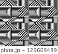 Seamless polygonal pattern background, creative design templates 129669489