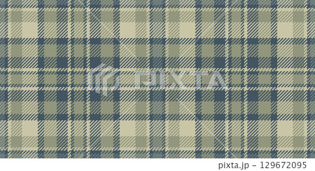Classic tartan pattern in muted tones. Perfect for backgrounds, apparel designs, and evoking a sense of heritage or tradition. Versatile textile texture. Classic tartan pattern in muted tones. Perfect for backgrounds, apparel designs, and evoking a sense of heritage or tradition. Versatile textile texture. 129672095