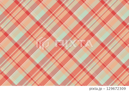 Merry christmas check plaid texture, checker textile vector background. Good seamless pattern tartan fabric in red and light colors. Merry christmas check plaid texture, checker textile vector background. Good seamless pattern tartan fabric in red and light colors. 129672309