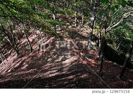 御坂山地の精進峠 山梨ハイキングコース100選 御坂山地の精進峠 山梨ハイキングコース100選 129673158