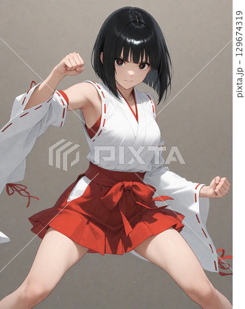 美少女巫女戦士 129674319