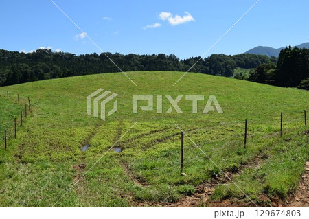月山高原牧場 最高の眺め 山形県 129674803