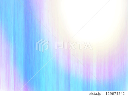 綺麗な虹色フレアの背景・規格紙比率横 綺麗な虹色フレアの背景・規格紙比率横 129675242