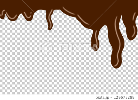 Chocolate dripping simple Chocolate dripping simple 129675289