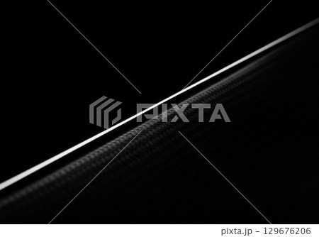 Abstract Black and White Carbon Fiber Texture 129676206