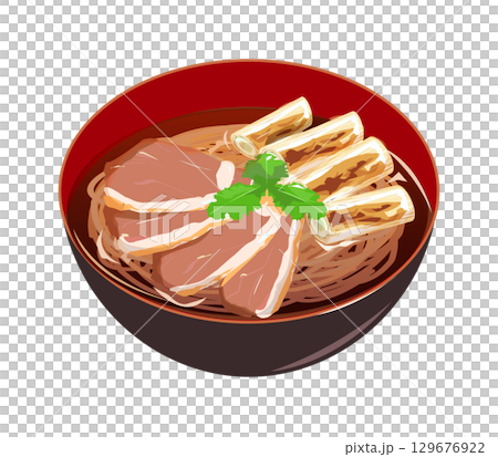 鴨南蛮そば 129676922