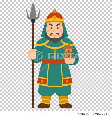 毘沙門天　七福神 129677217