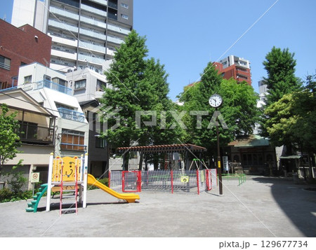 区立弁天院公園付近 129677734