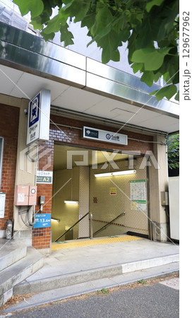 都営三田線の白山駅A2出入口 129677962